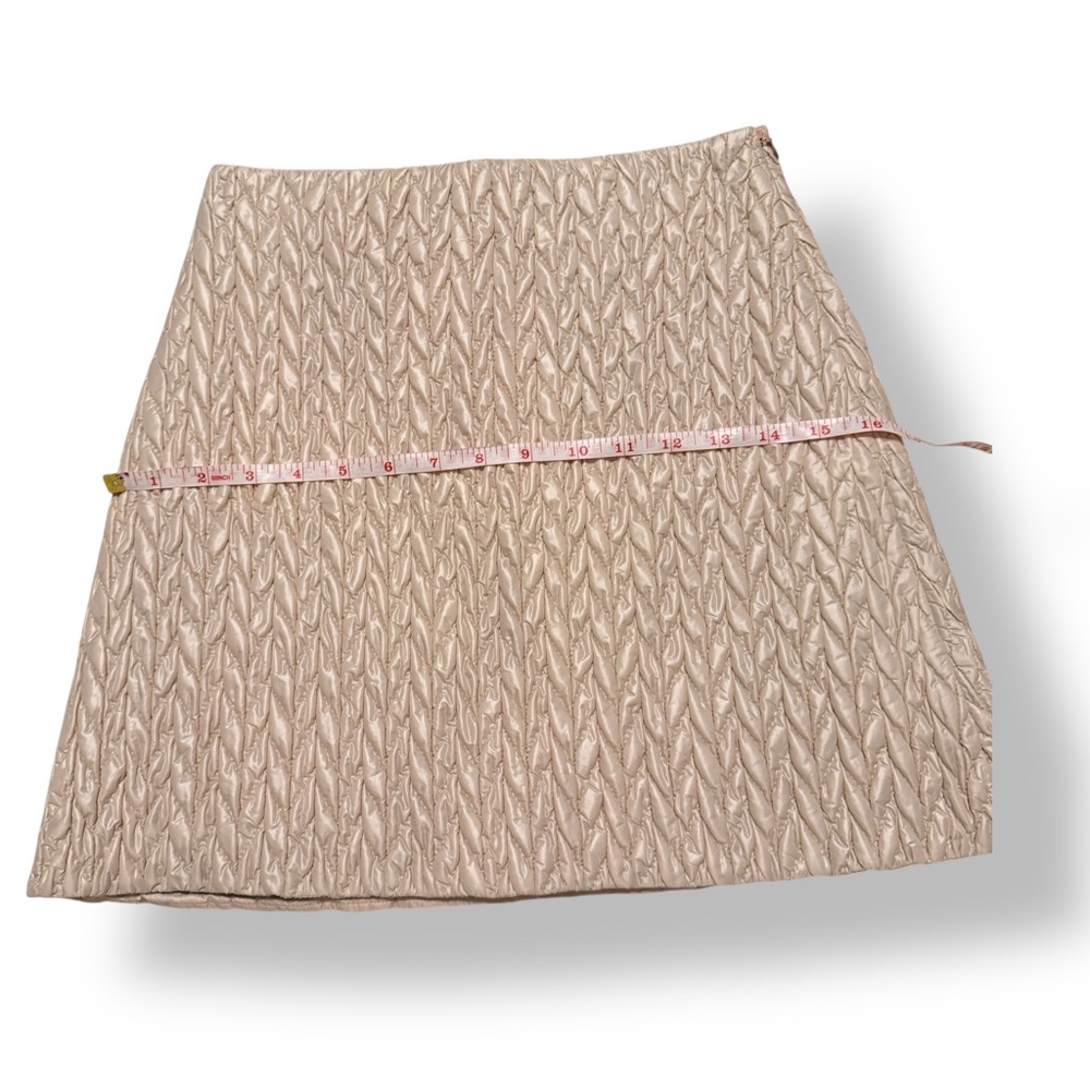MIU MIU Matelassé Quilted Mini Skirt - Picture 7 of 8